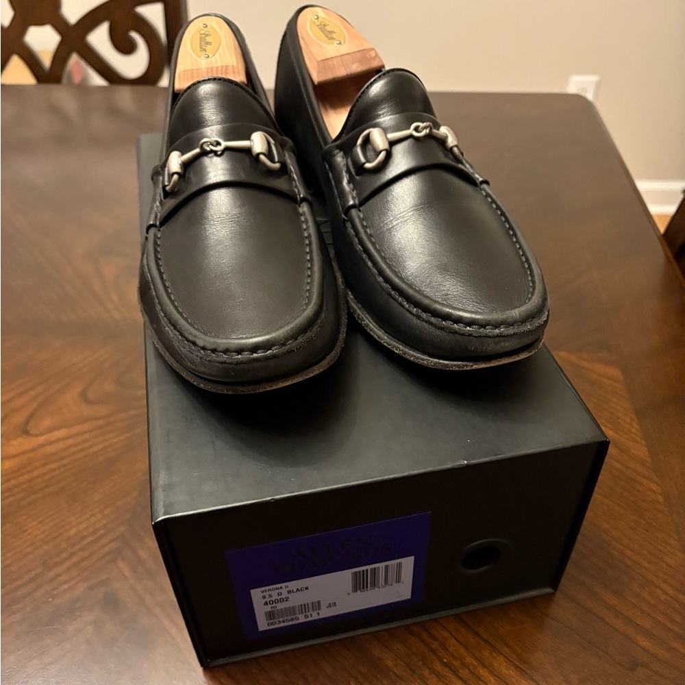 Men’s Allen Edmonds Verona II black size 9.5d